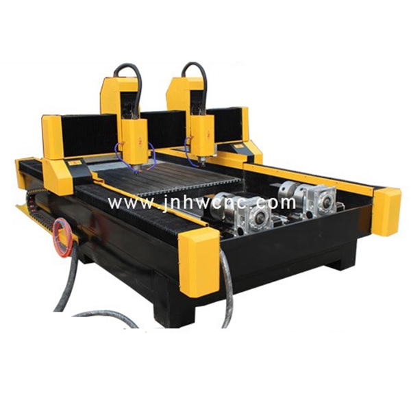 1325 Independent Double Headed Double Rotating Woodworking Carving Machine