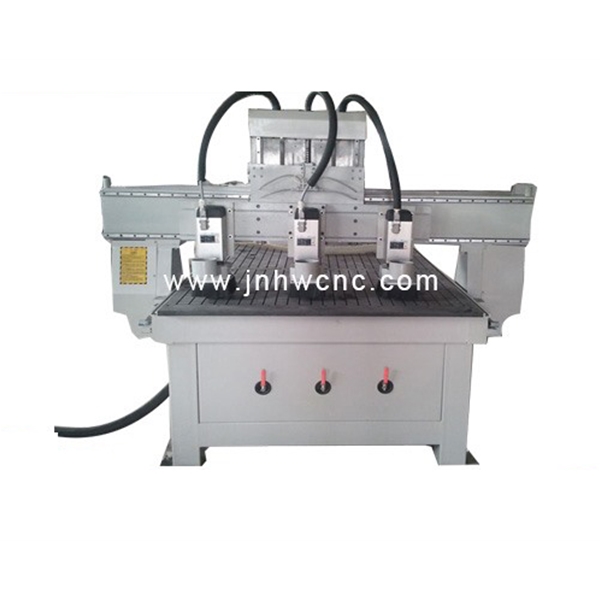 SW1325 independent three head carving machine